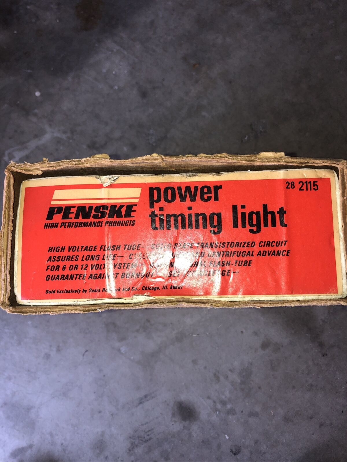 Penske Timing Light 244.2115, Made In Usa